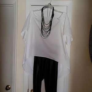 New York and Company High low blouse
